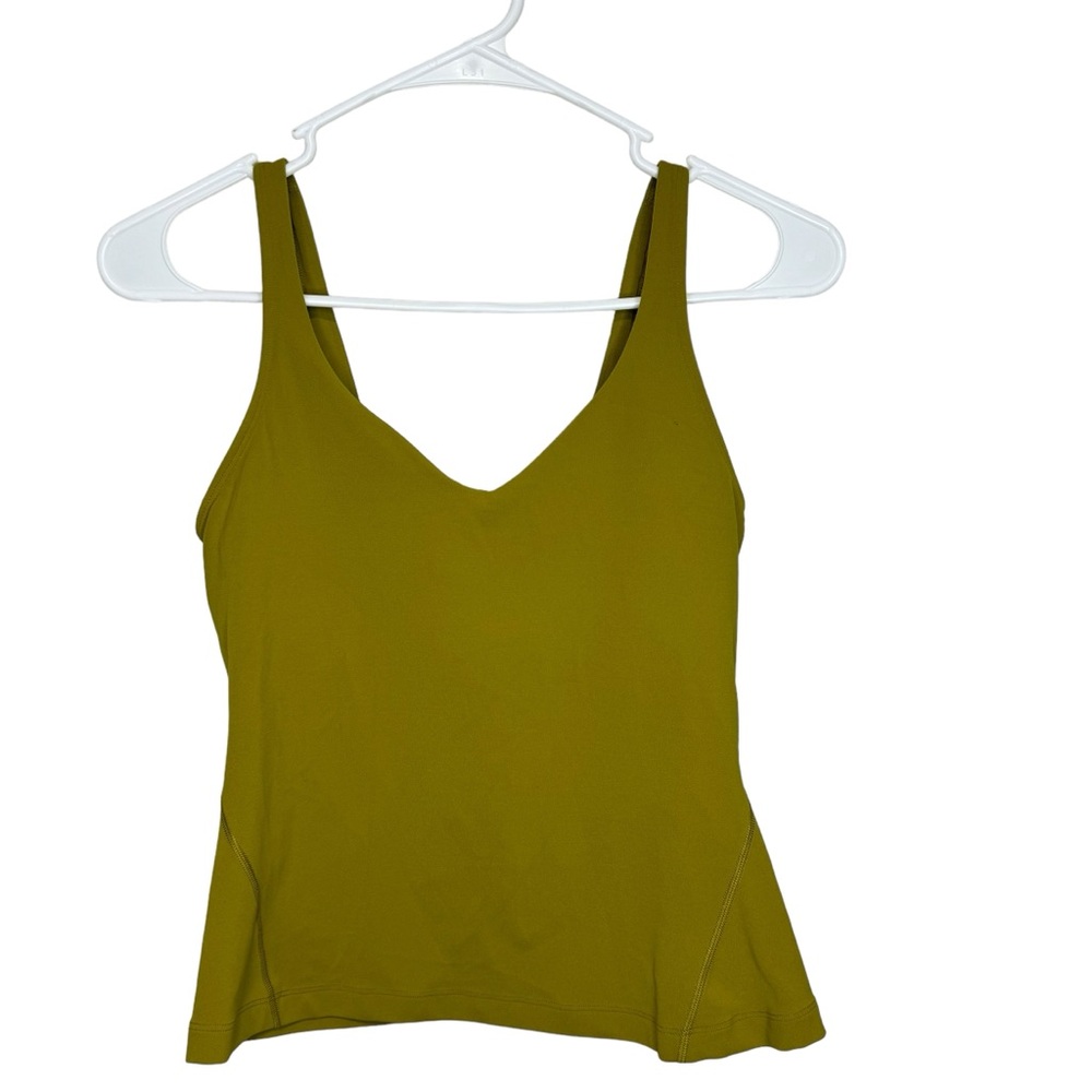 Lululemon Align Waist-Length Tank Top *Light Support, A/B Cups
Auric Gold